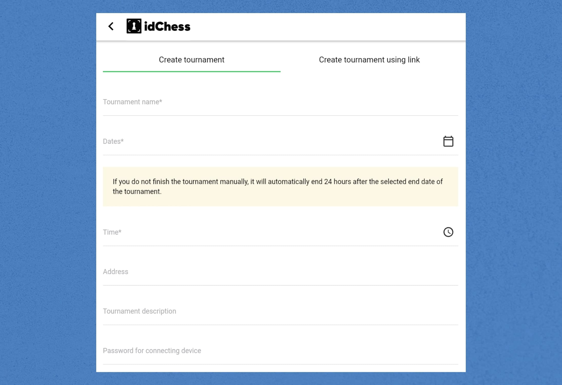 In this article, we will provide you with a guide on how to create a tournament broadcast on the idChess platform.