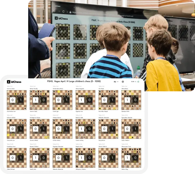 Digital chess record with idChess at the Botvinnik Cup