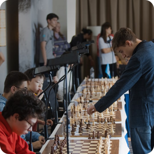 Chess tournament organization with idChess