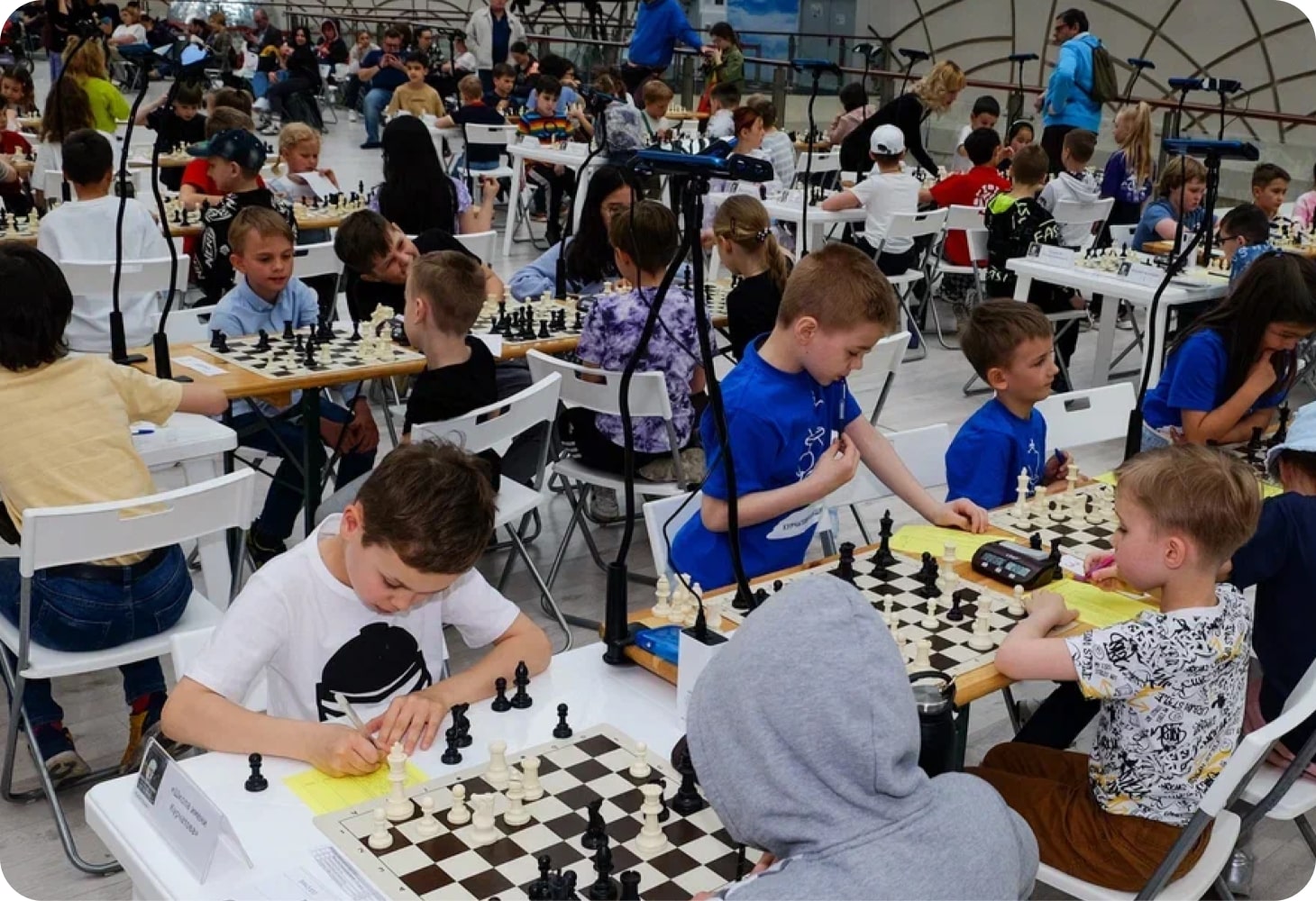 Digital chess record with idChess at the Botvinnik Cup