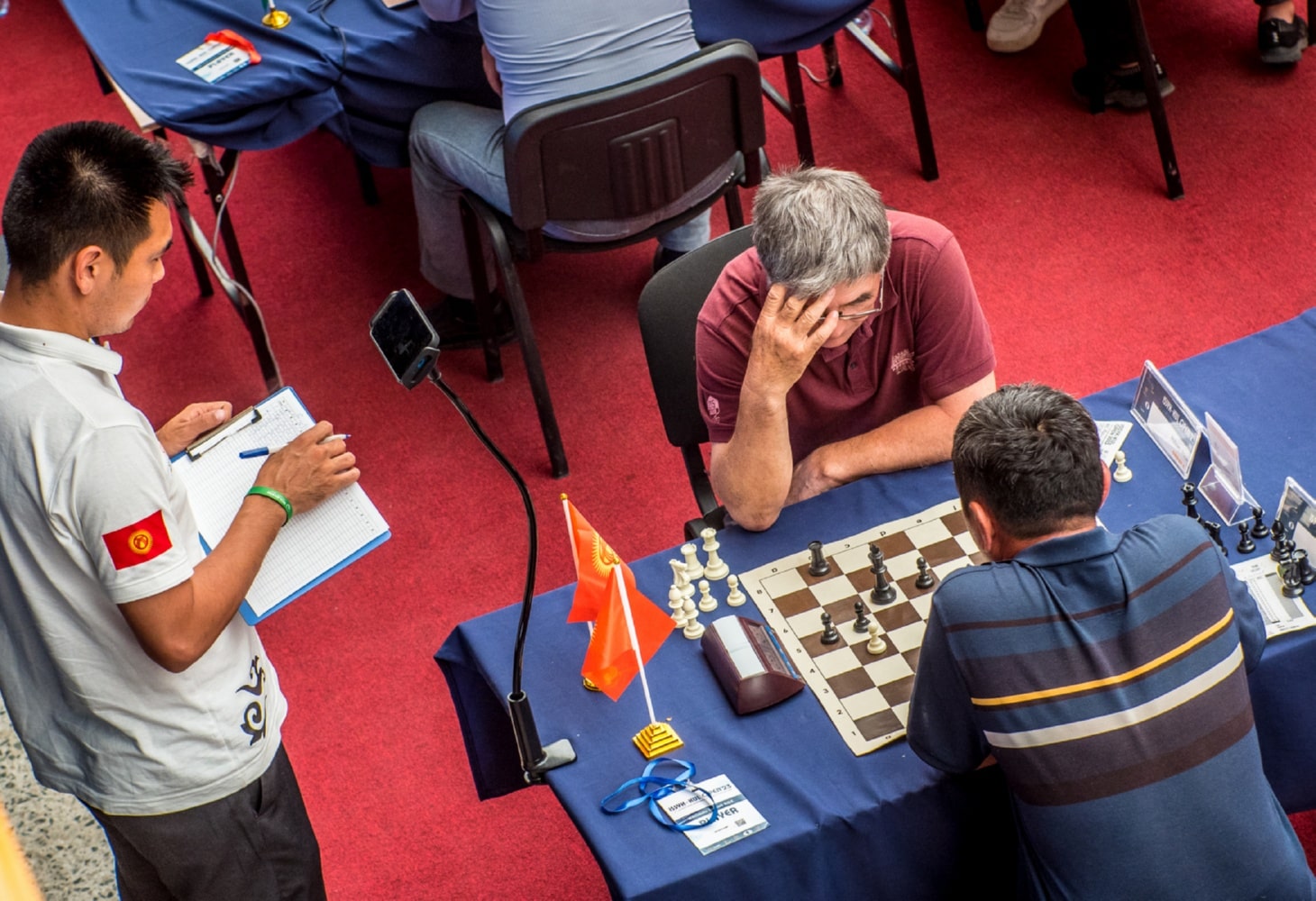 Broadcast of games by idChess at the International Chess Festival