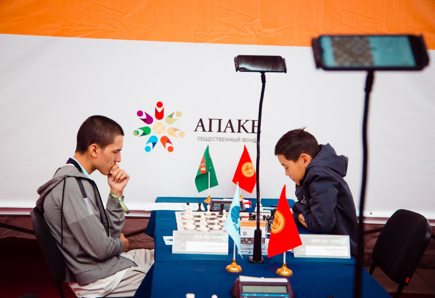 Broadcast of games by idChess at the International Chess Festival