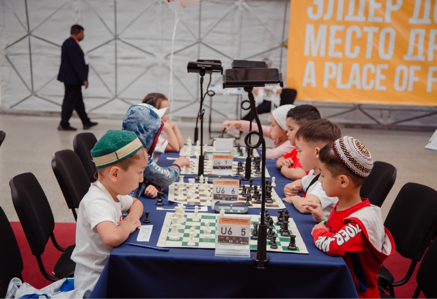 Three Stages of a Chess Game