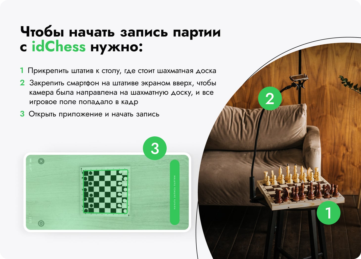 Подписка на мобильное приложение idChess